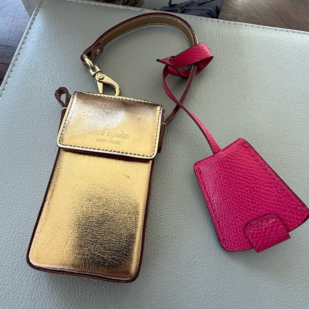 Y2K Bag Charm Bundle Coach Pink Clochette Kate Spade iPod Holder Pink iPod - Picture 5 of 15